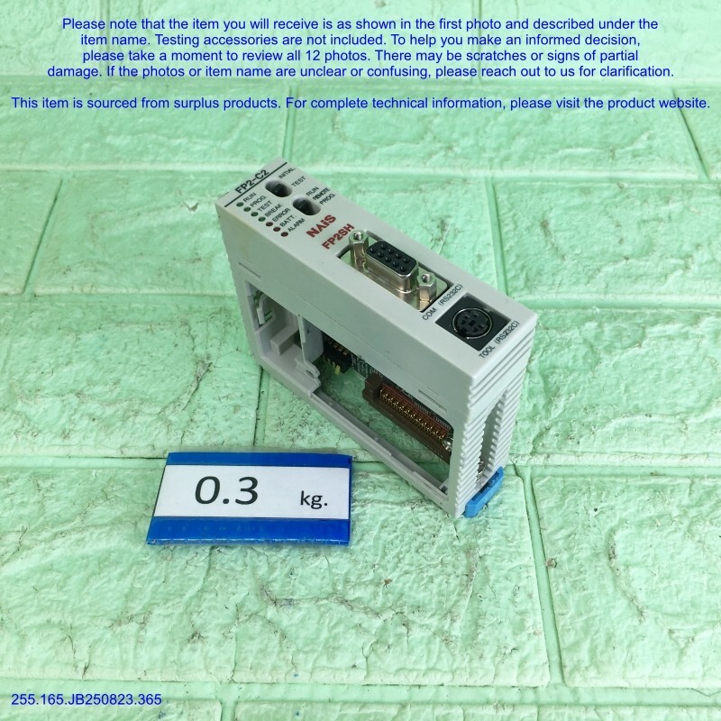 Panasonic NAIS FP2SH FP2-C2, Controller CPU unit as photo sn:4338, Promotion.