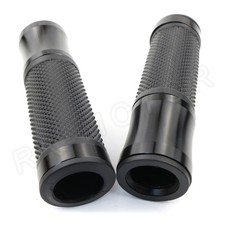 7 8 Black Universal Motor  Hand  Grips  For SUZUKI GSXR600 