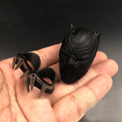 Hottoys 1/6th  MMS363 Panther Helmet + Bracers Model Toy