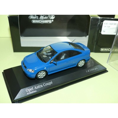 OPEL ASTRA G COUPE Bleu 1:43