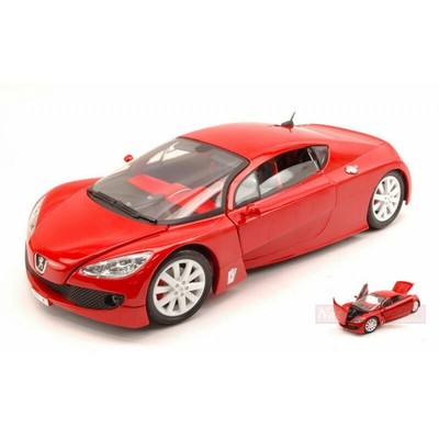 SOLIDO SL8147R PEUGEOT RC CARREAU 2002 RED 1:18 MODELLINO DIE CAST MODEL compati