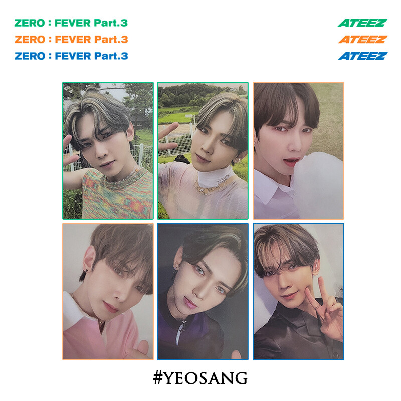 ATEEZ fever part3 エンディング妖精 ヨサン トレカ ATEEZ fever part3 エンディング妖精 ヨサン トレカ ATEEZ 7TH