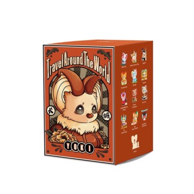POP MART Yoki Travel Around The World Series Blind Box (1 Blind Box Figures) HOT