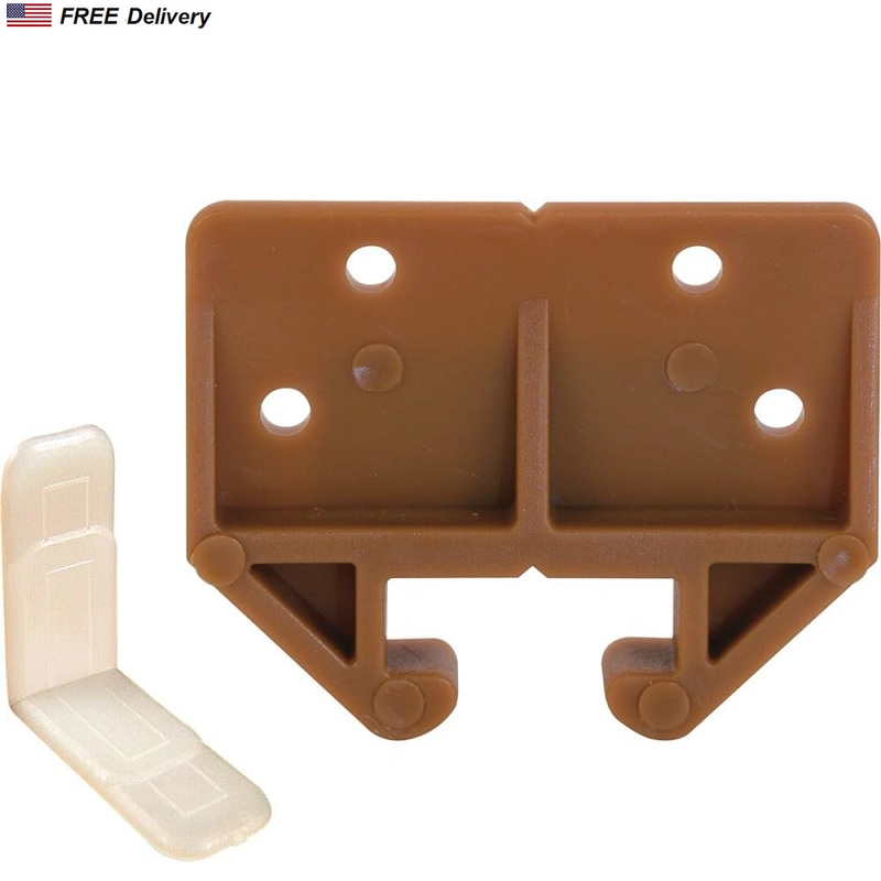 Drawer Track Guides 1/4 X 7/8 Inch 2 Pack Smooth Sliding Cab