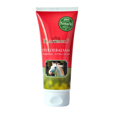  Kräuterhof Pferdebalsam wärmend Extra Stark Horse heating balm strong 100ML