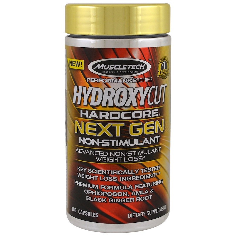 UPC 631656606850 product image for Muscletech Hydroxycut Hardcore Next Gen Non-stimulant - 150 Caps | upcitemdb.com