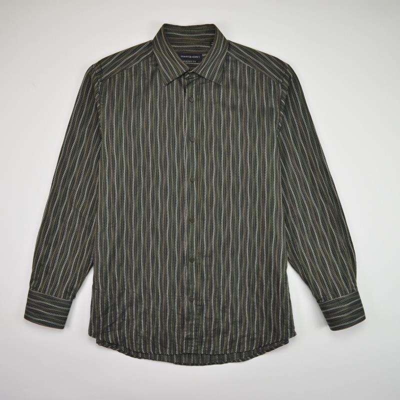 Botón Informal Algodón Jhane Barnes-Down Shirts for Men