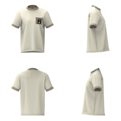 

Мужская футболка Kappa 351423W Original Tier One Lario Бежевая, Beige