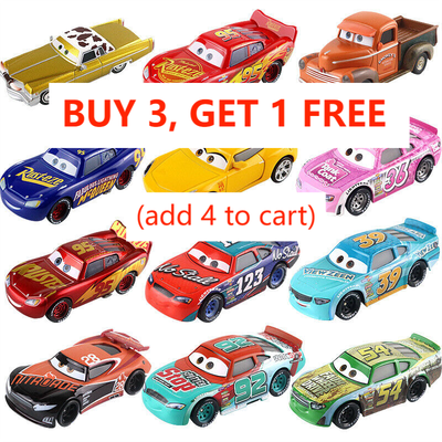  Disney Cars Toys Movie Die-cast Character Vehicles, Miniature,  Collectible Racecar Automobile Toys Based on Cars Movies, for Kids Age 3  and Older : Toys & Games