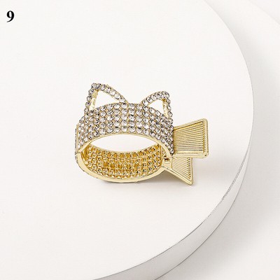 Metal Hair Clips For Women Hairpin Headwear Hair Barrette Ponytail Holder Women