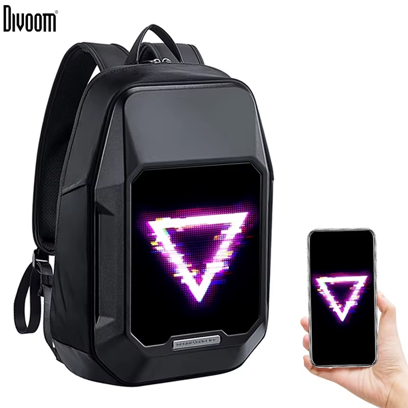 Cyberbag Led Backpack Motorcycle Riding Pixel Advertising Backpack Display Scree