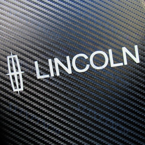 LINCOLN Carbon Fiber Car Center Console Armrest Cushion Mat Pad Cover UNIVERSAL