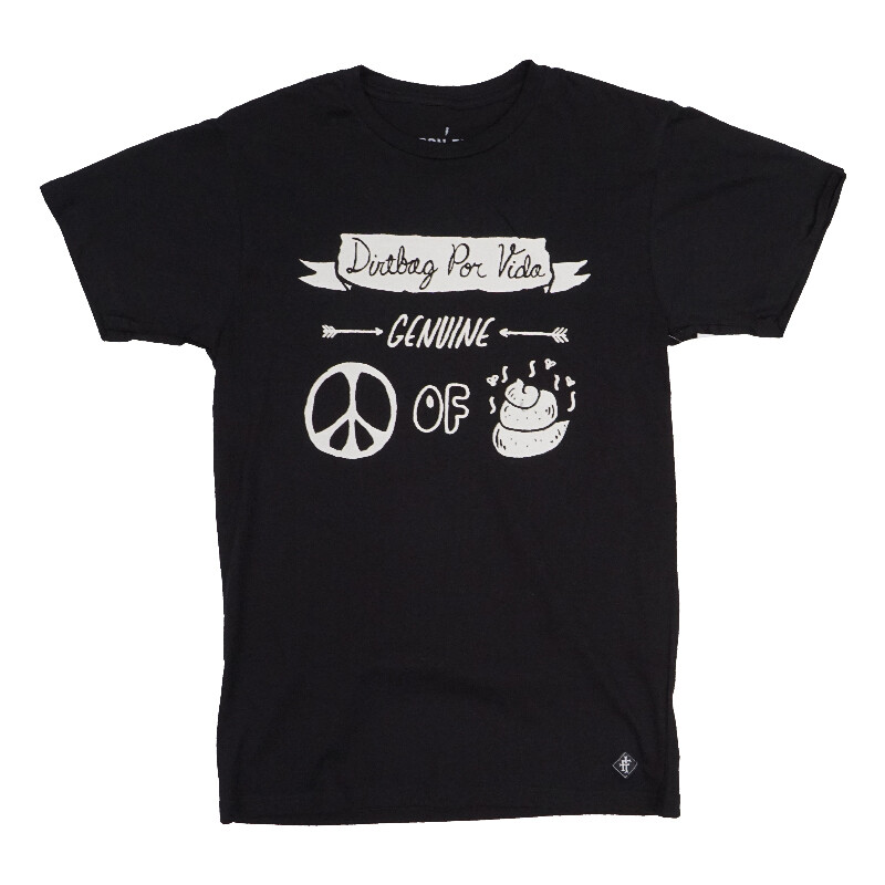 

МУЖСКАЯ ФУТБОЛКА IRON FIST DIRTBAG POR VIDA, Black