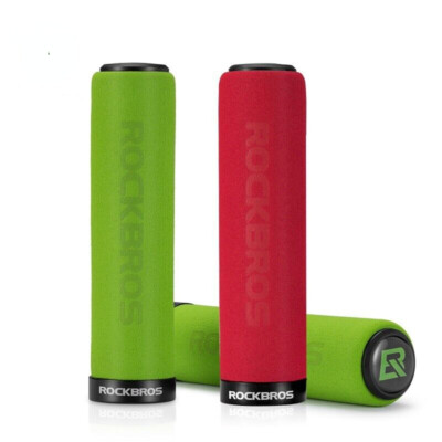 ROCKBROS Manopole per bici, impugnatura in spugna per manubrio di mountain bike