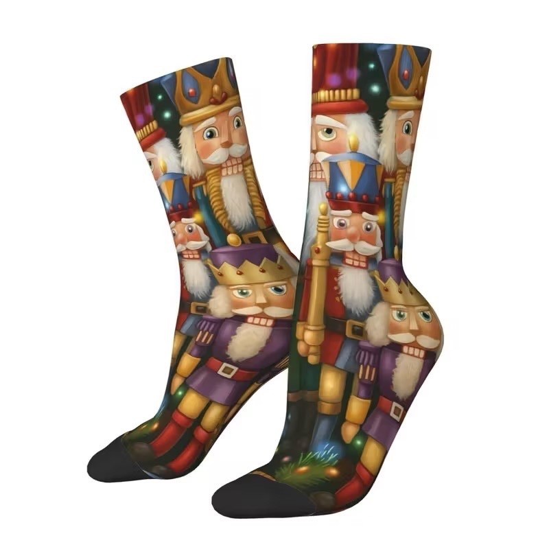 Pretty Nutcracker  Holiday Socks Unisex, one size,quality ,rar...