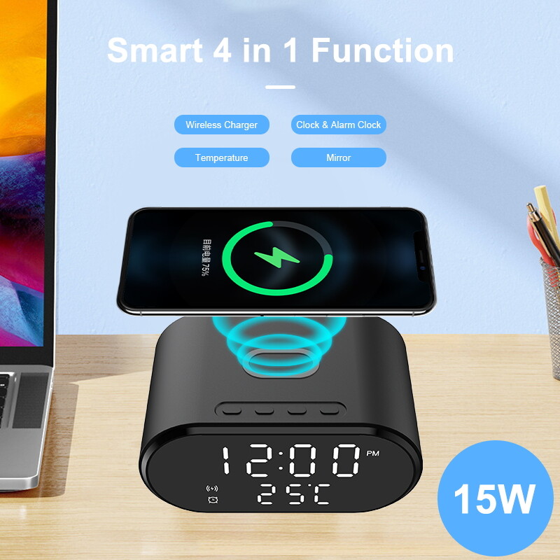 Thermometer W/phone Wireless Charge