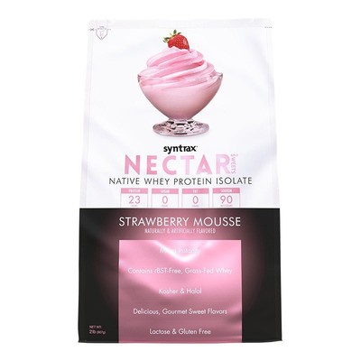 Пакетик клубничного мусса Syntrax NECTAR SWEETS весом 2 фунта