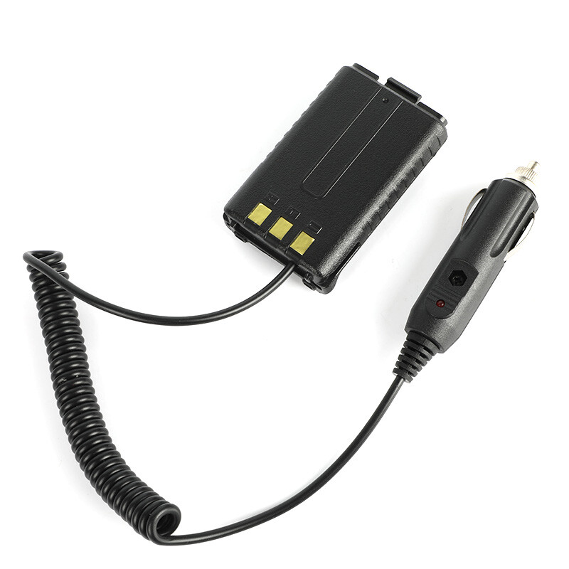 Battery Eliminator Car Charger for Baofeng Portable UV-5R UV-5RE Two Way Radio