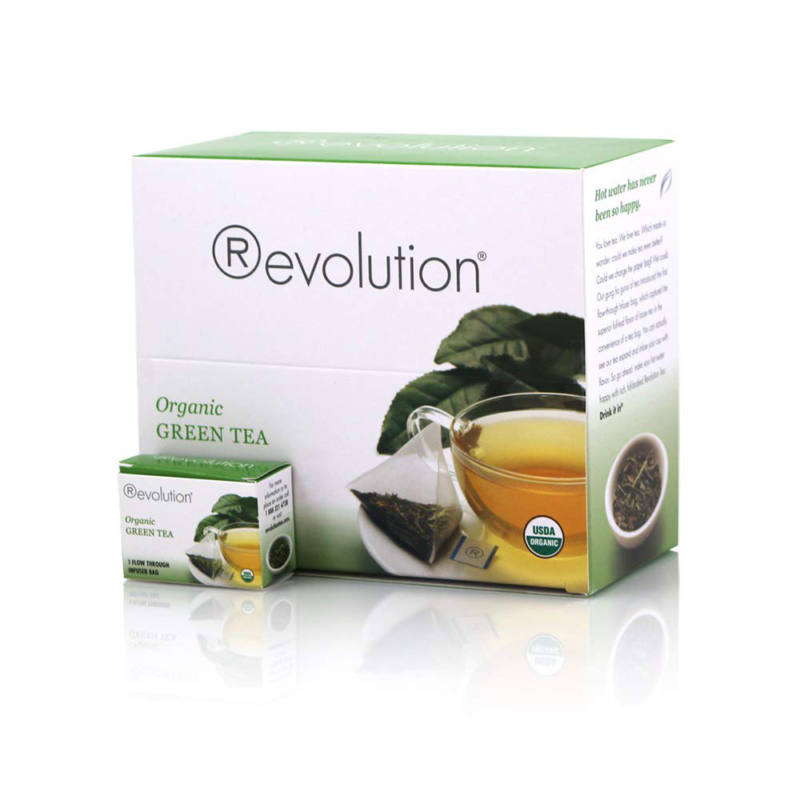 - Organic Green Tea | Premium Full Leaf Infuser Teabags - Br