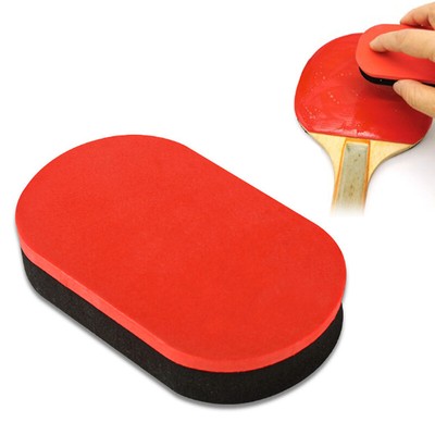 Portable Table Tennis Cleaning Sponge Easy Use ping pong Racket Rubber Cl.cf