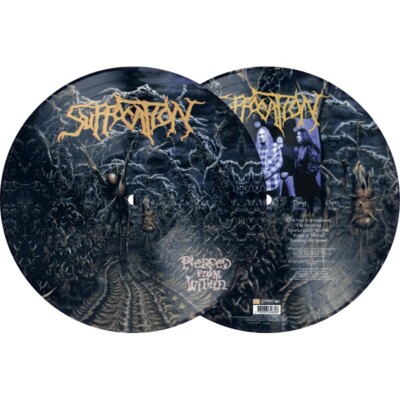 Suffocation pierced from within PICTURE DISC limited metal gorguts obituary