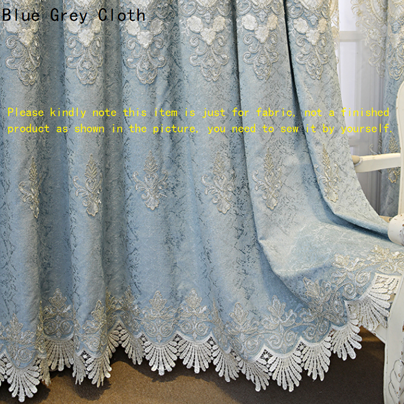 DIY Stickerei Chenille Voile Stoff für Wohnzimmer Vorhang Schlafzimmer Polster