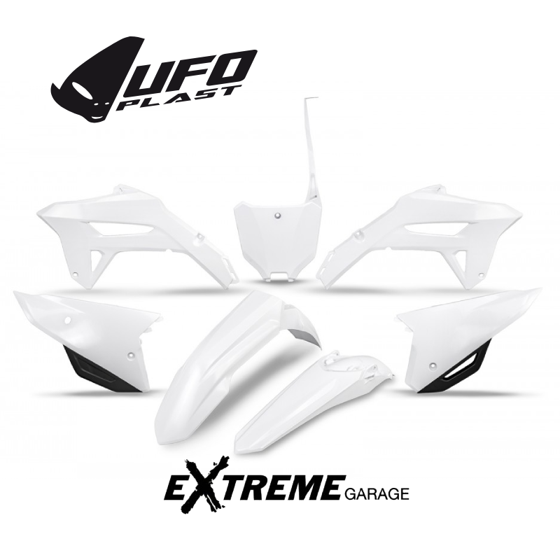 Kit Completo Plastiche UFO Bianche Honda CRF 250 R 2022 2023 450 2021 2022 2023