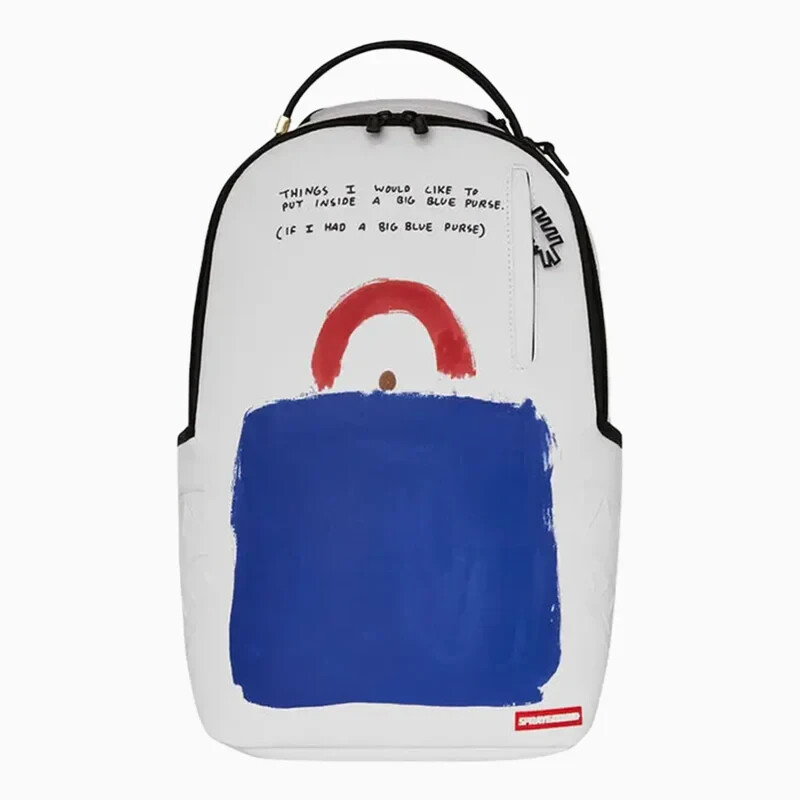 Sprayground Keith Haring Embossed Shark Handbag Print