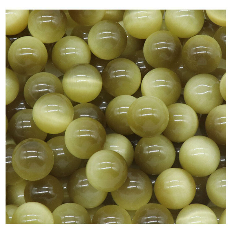Natural Space Eight Planet Chatoyancy Crystal Sphere Healing Mineral Stone Ball