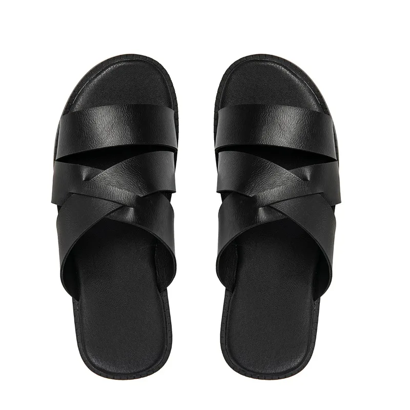 Men's Lightweight Non Slip Slippers Casual Bathroom Outdoor Sandals Summer