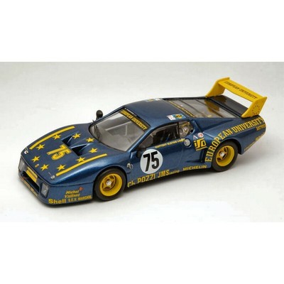 BEST MODEL BT9317 FERRARI 512 BB N.75 40th LM 1980 GUITTENY-BLEYNIE 1:43 DIECAST