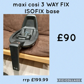 Maxi cosi 3 way fix isofix base. 