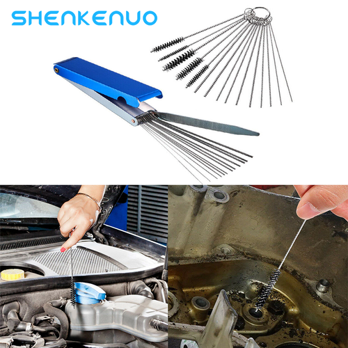 Carburetor Carb Cleaning Jet Cleaner Kit Tool Set For Motorcycle ATV Lawn Mower