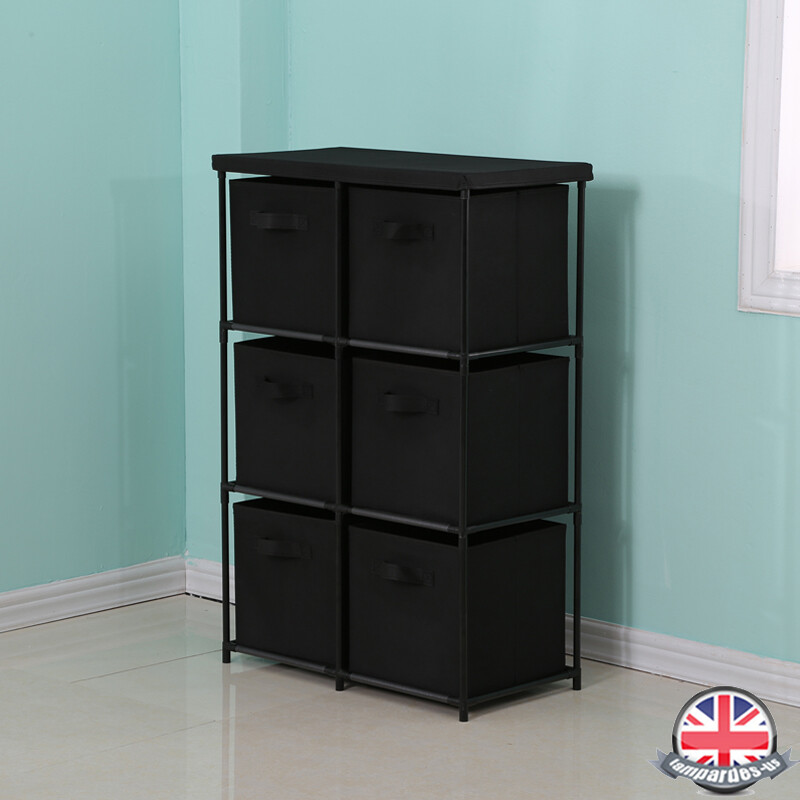 Storage Organizer Uk Shelving Hanging Home Cupboard Rail Canvas