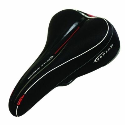 Serfas KS-264 Reactive Gel Youth Bicycle Saddle-Black-Cycling Seat-Lycra-New