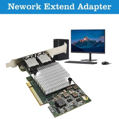 Intel X540-T2 X540-AT2 10G PCI-E Dual RJ45 Ports Ethernet Network Adapter US