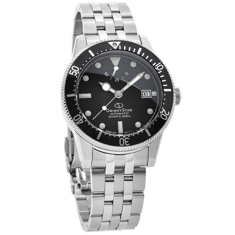 Pre-owned Orient Star Rk-au0601b Mechanical Automatic Watch Diver 1964 2nd Edition Black