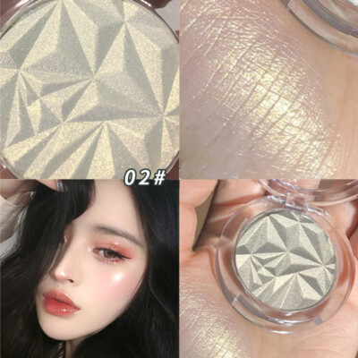 Face Contour Powder Palette Diamond Shimmer Highlighter Highlighter Brighteni 。
