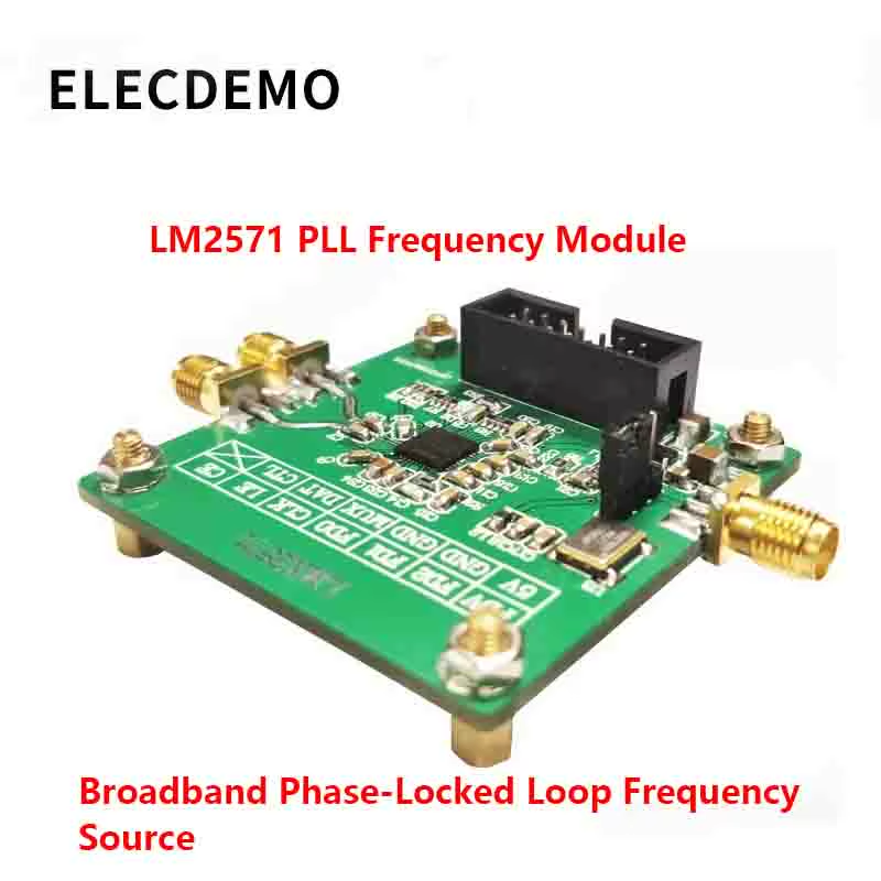 LMX2571 Module signal source RF source Phase-locked loop module FM modulation 20