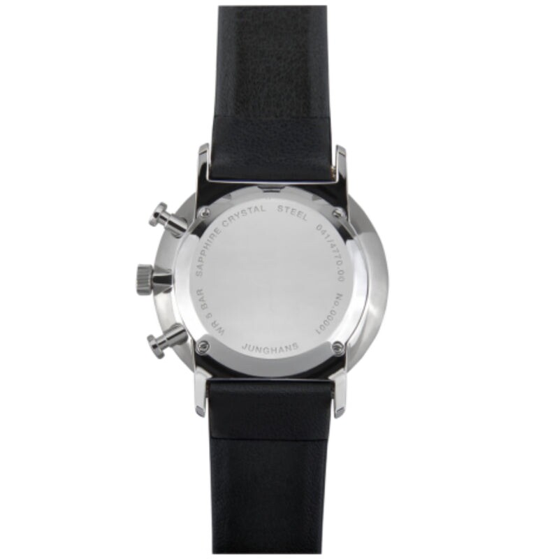 Pre-owned Junghans Form C Chronograph Quartz Men's Watch 41/4770.00