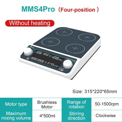 Multiple Magnetic Stirrer Digital Display Laboratory Stirrer Magnetic Mixer