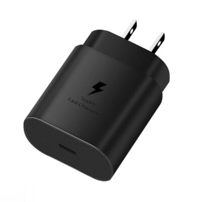 25W USB C PD Super Fast Charger Block For Samsung S24 S23 S22Ultra S23FE A53 A13