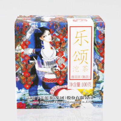 Le Song * 2016 XiaGuan Tuocha Yunnan Puer Ripe Tea Shu Pu-erh Pu'er Boxed 100g