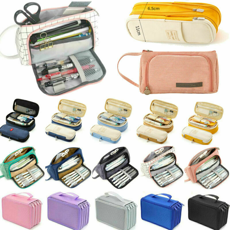 Case Pen Organizer School Bag Handbag Box Us