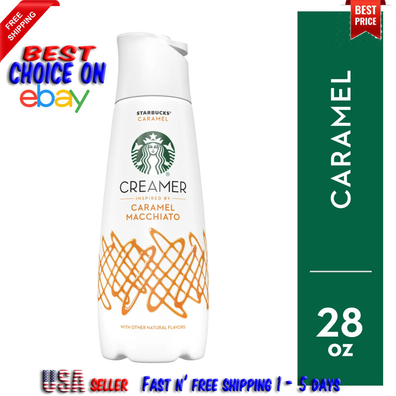 Starbucks Liquid Coffee Creamer Caramel Flavored Creamer 28 