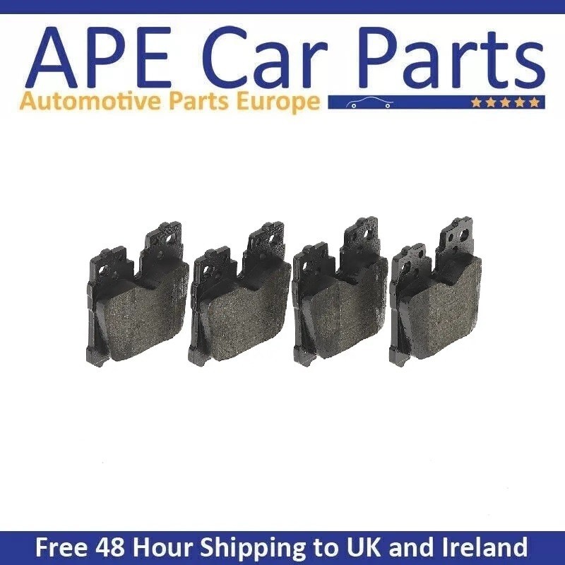 Brakeworld Brake Pads Set fits LEXUS LS460 4.6 Rear 06 on 044660W010 044660W020