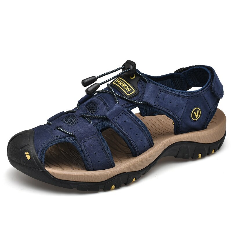 Men's Sandals Summer Comfortable Shoes Genuine Leather Men's Sandals Summer Comfortable Shoes Genuine Leather