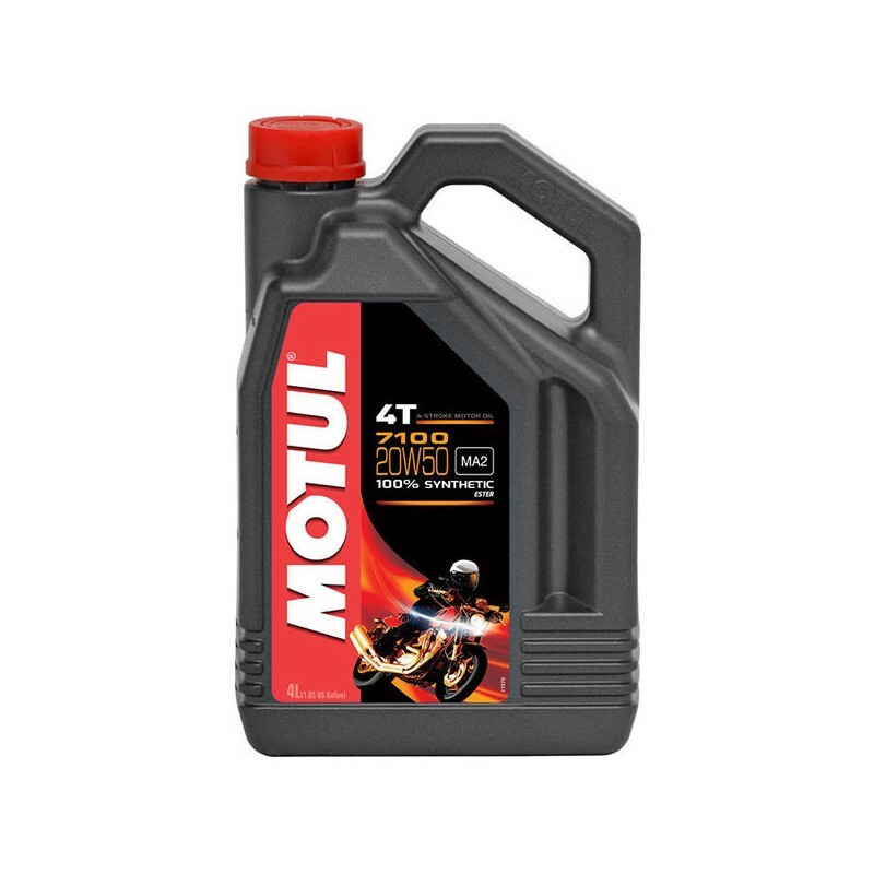 Huile Moto Motul 7100 100% SynthÃSe 20w50 4 Litres