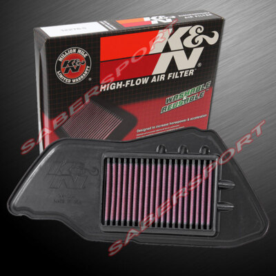 K&N YA-1209 Hi-Flow Air Intake Drop in Filter for 2009-2015 Yamaha YW125 Zuma