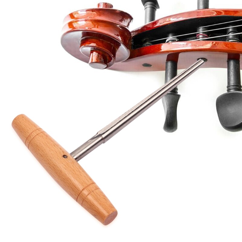 Violin Tuning Peg Reals Shaver & Reamer Set Tapered 4-Fluted Pin Hole Reamer